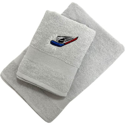 Dárkový set ručník a osuška 50x90+70x140 froté s výšivkou - Hockey