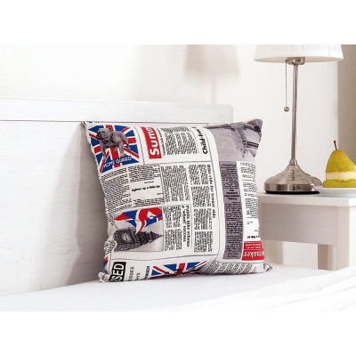 Dekorační polštářek 45x45 - English news
