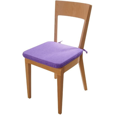 Sedák 40 x 40 cm se šňůrkami - Fialový