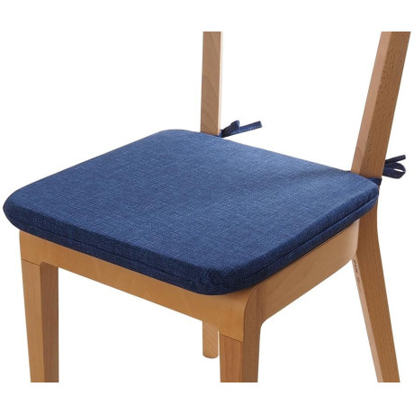 Sedák 40 x 40 cm se šňůrkami - Modrý