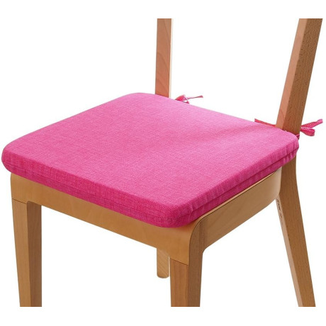 Sedák 40 x 40 cm se šňůrkami - Růžový