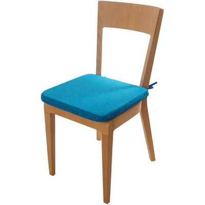 Sedák 40 x 40 cm se šňůrkami - Tyrkysový