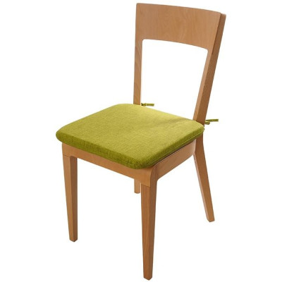 Sedák 40 x 40 cm se šňůrkami - Zelený