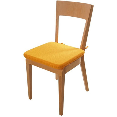 Sedák 40 x 40 cm se šňůrkami - Žlutý