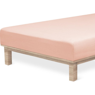 Jersey Lycra prostěradlo Andrea Simone boxspring - Pudrová (Pale Dogwood 13-1404)