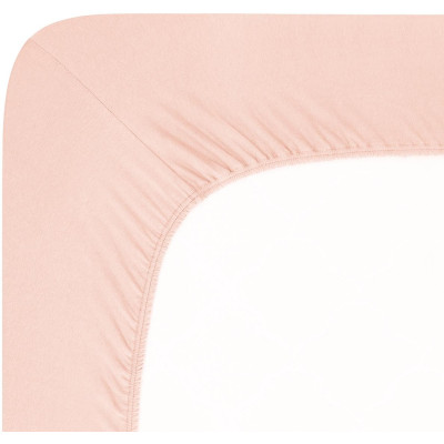 Jersey Lycra prostěradlo Andrea Simone boxspring - Pudrová (Pale Dogwood 13-1404)