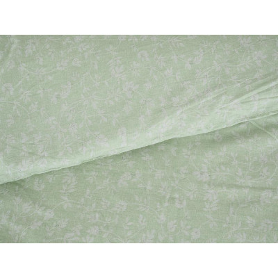 Povlečení BAVLNA 140x200 Exkluziv - Green flowers