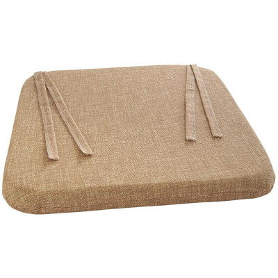 Sedák 40 x 40 cm se šňůrkami - Béžový